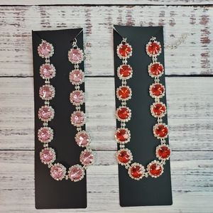 Adjustable Dog Cat Collar with Sparkling Crystals